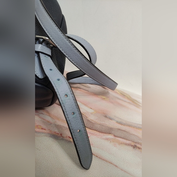 Coach C5672 Pennie backpack 22 in Pebble Leather Midnight Multi - Picture 14 of 14